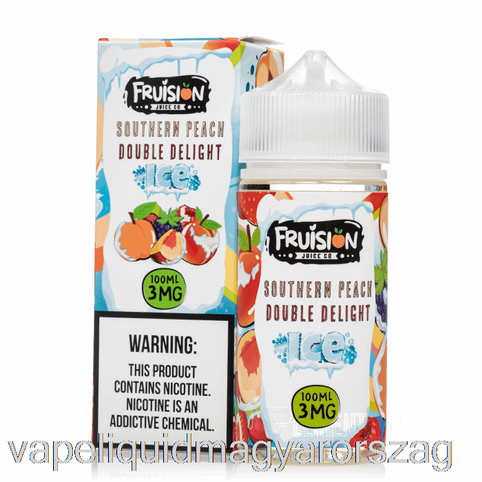 Jeges Déli Barack Dupla élvezet - Fruision Juice Co - 100ml 6mg Vape Toll